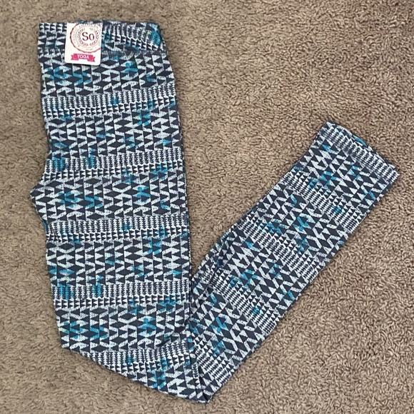 SO Pants - NWT SO Tribal Geometric Yoga Super Soft Leggings Pants Small S